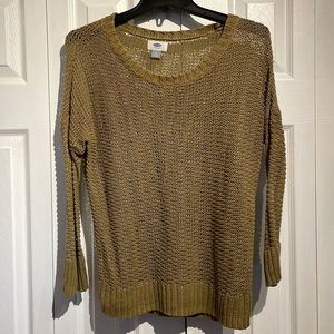 Old Navy knit sweater size medium navy green